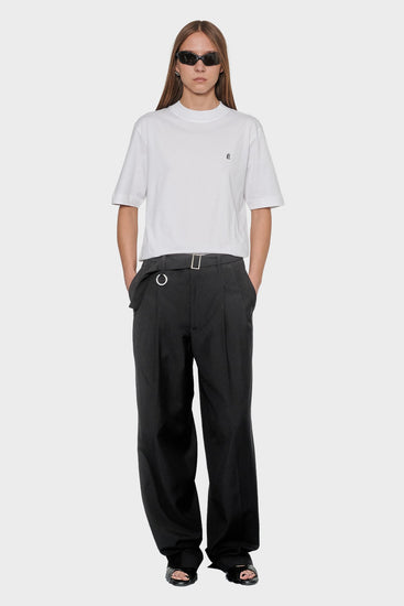 women#@Штани LOOSE SUIT чорні