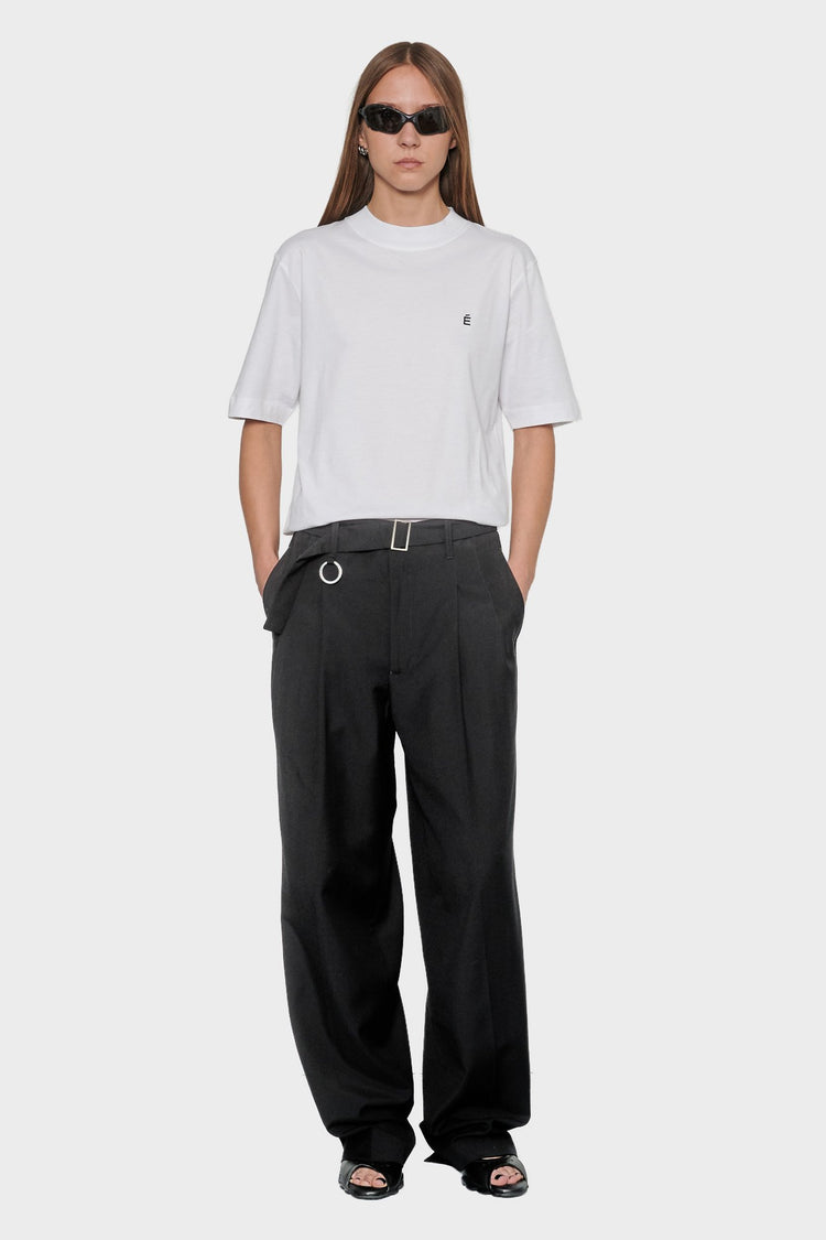 women#@Штани LOOSE SUIT чорні