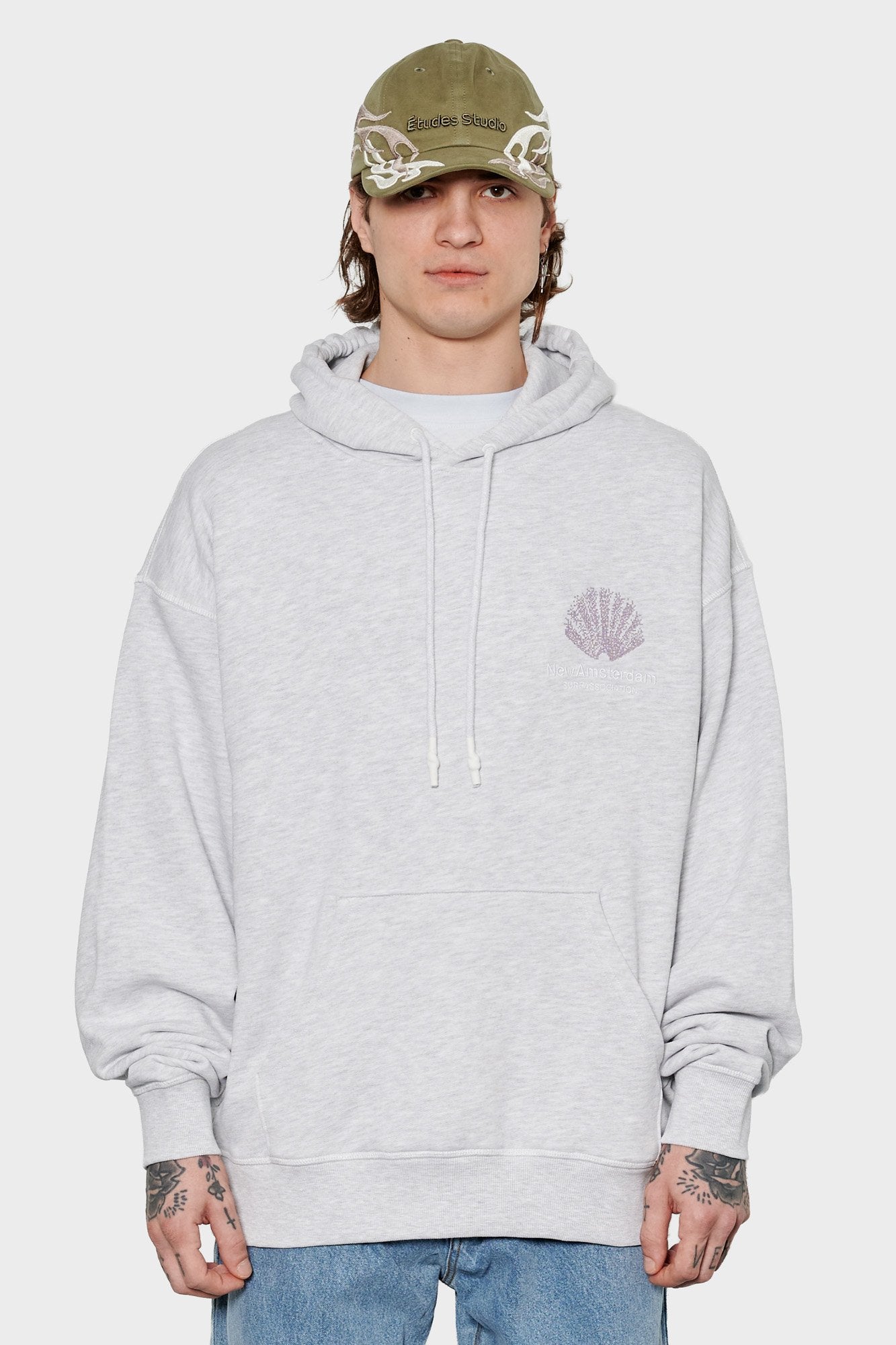 

men#@Худі SPRAYED LOGO сіре
