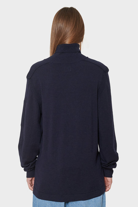 women#@Гольф TURTLE NECK MERINO WOOL чорний, купити онлайн в магазині.