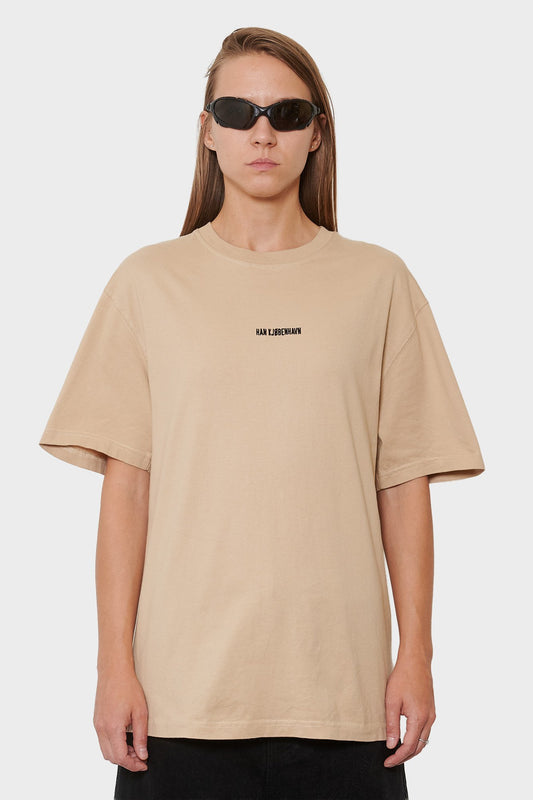 women#@Футболка DAILY OVERSIZED бежева
