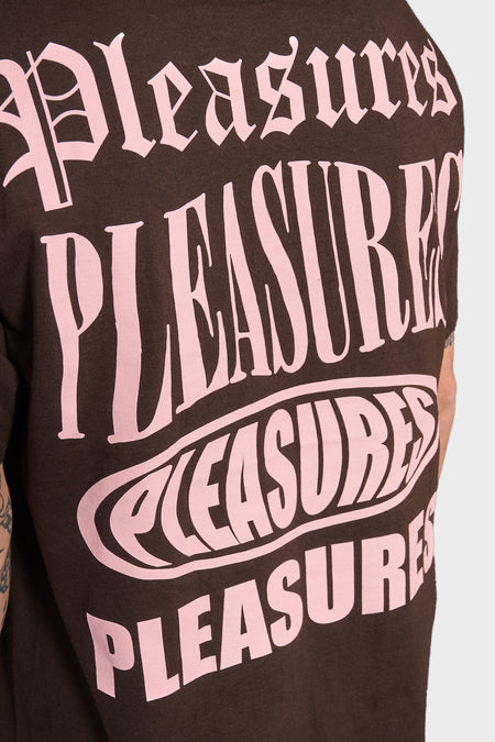 Футболка STACK коричнева