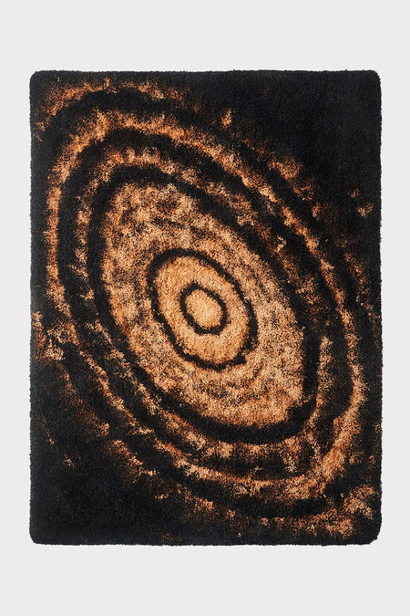 Килим ACCRETION чорний/коричневий, купити онлайн в магазині.