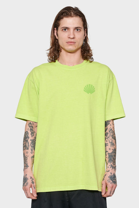 men#@Футболка LOGO GD неоново-зелена, купити онлайн в магазині.