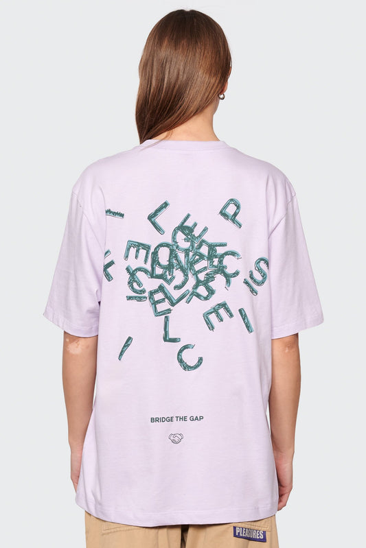women#@Футболка Alphabet бузкова, купити онлайн в магазині.