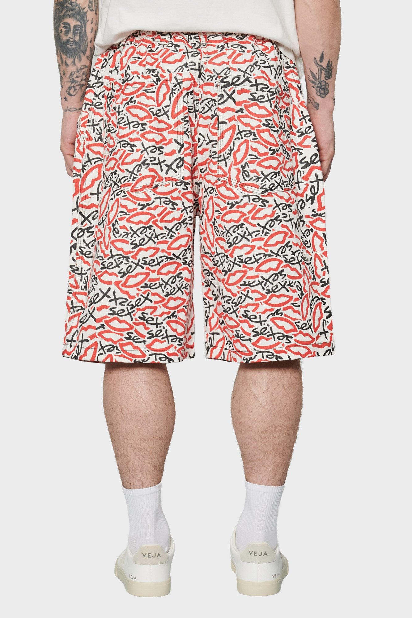 

men#@Шорти SEX CAMO білі
