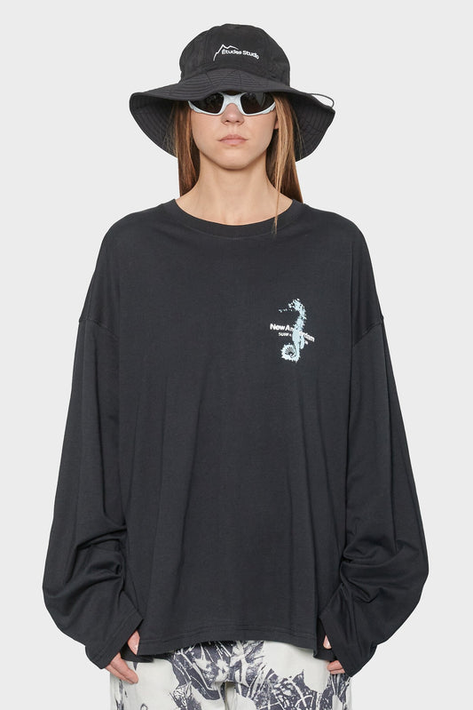 women#@Лонгслів SEAHORSE чорний