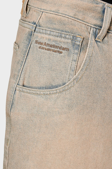 Джинсові шорти DENIM SHORTS бежеві від NEW AMSTERDAM купити онлайн у магазині NEWBORN K