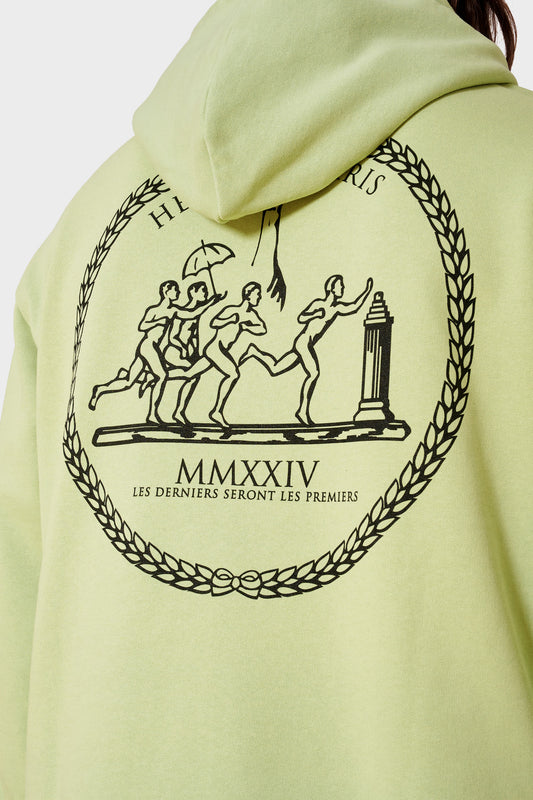 Худі DERNIERS лаймовий, купити онлайн в магазині.