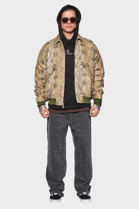 men#@Куртка RATTLE FLIGHT JACKET зелена