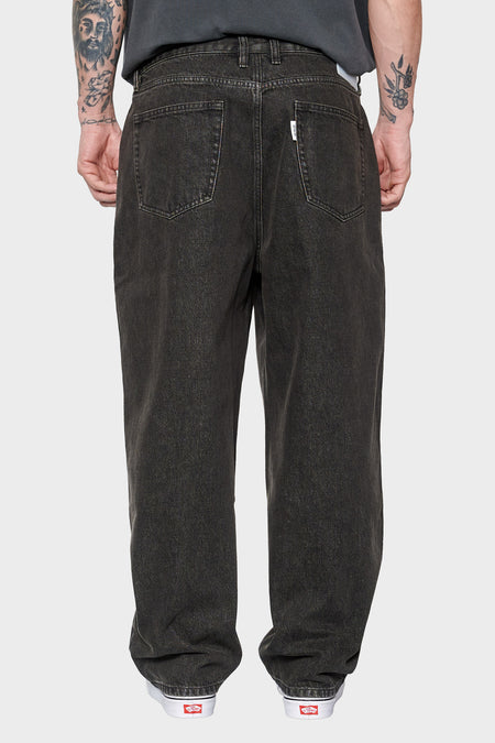 men#@Джинси 252 DENIM STONE WASH чорні, купити онлайн в магазині.