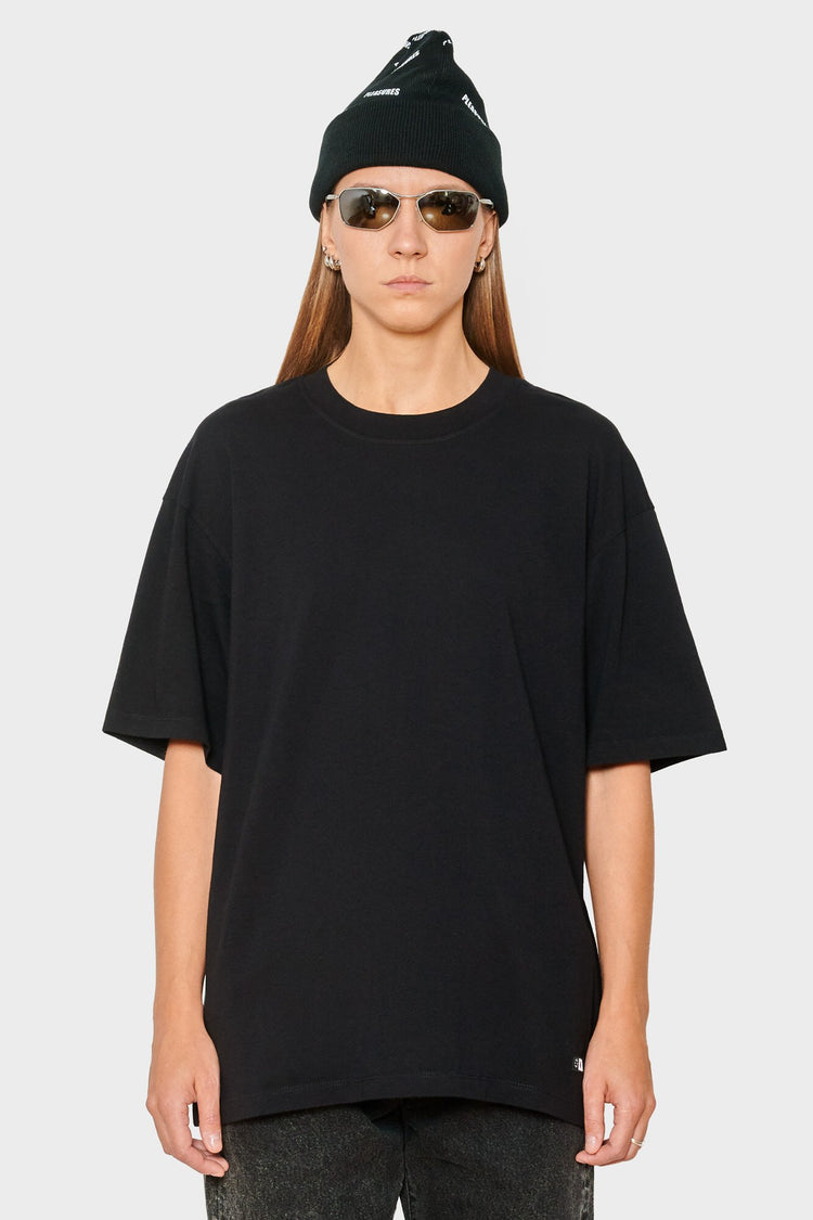 women#@Футболка OVERSIZE BASIC чорна