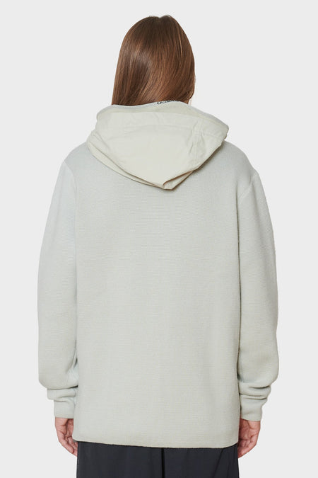 women#@Зіп-худі HOODED MERINO WOOL білий, купити онлайн в магазині.