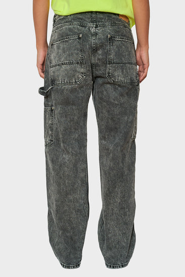 men#@Джинси ACID WASH DENIM CARPENTER чорні