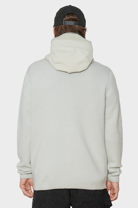 men#@Зіп-худі HOODED MERINO WOOL білий, купити онлайн в магазині.