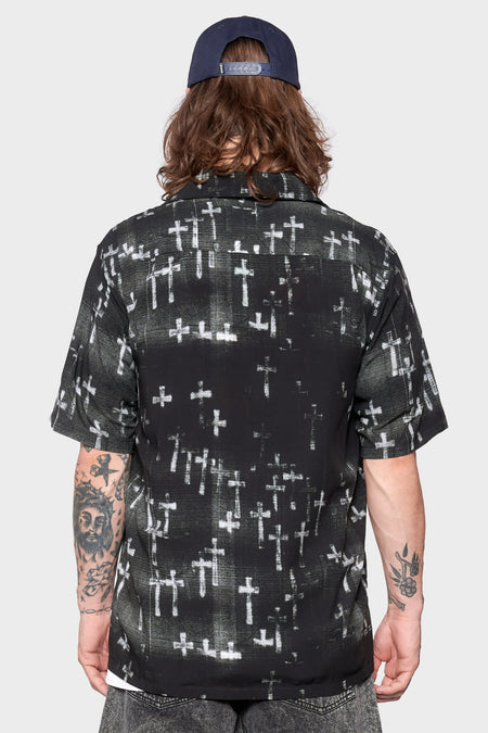 men#@Сорочка GRAVEYARD HAWAIIAN чорна, купити онлайн в магазині.