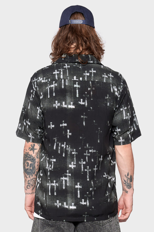 men#@Сорочка GRAVEYARD HAWAIIAN чорна, купити онлайн в магазині.