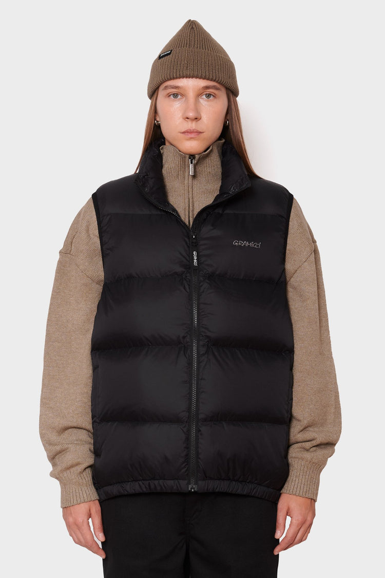 women#@Жилет DOWN PUFFER VEST чорний