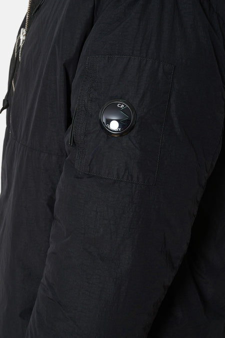 Пухова куртка FLATT NYLON JACKET чорна, купити онлайн в магазині.
