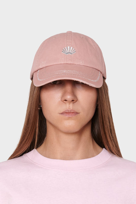 women#@Кепка DISTRESSED LOGO блідо-рожева, купити онлайн в магазині.