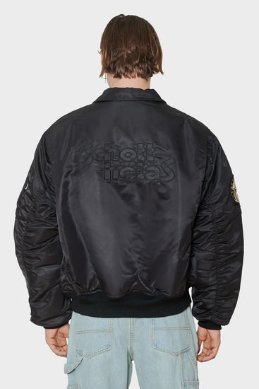 men#@Бомбер SCHOTT X HELAS BOMBER чорний