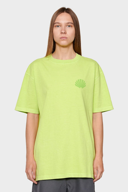 women#@Футболка LOGO GD неоново-зелена, купити онлайн в магазині.