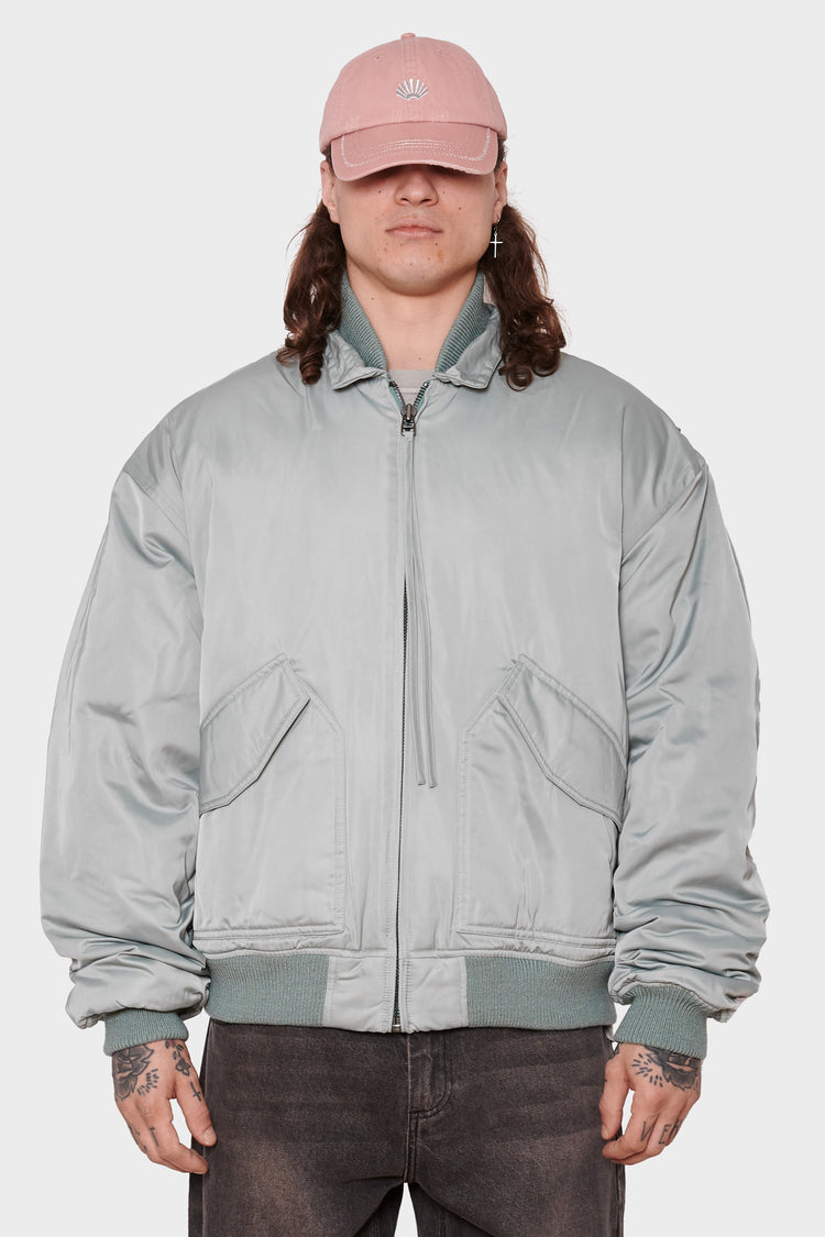 men#@Бомбер BOMBER JACKET м'ятний