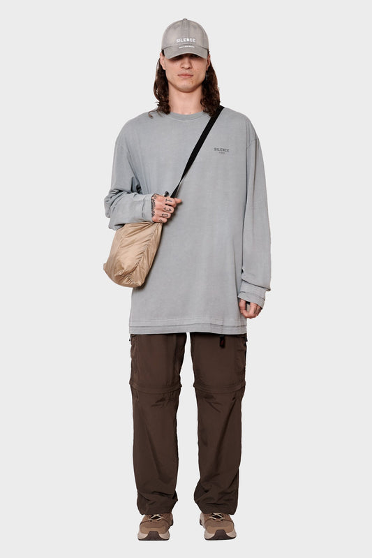 men#@Лонгслів LAYERED сірий, купити онлайн в магазині.