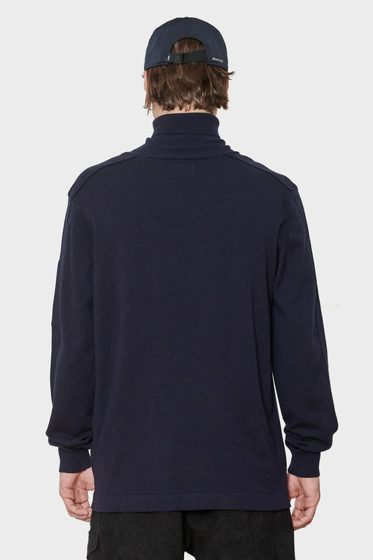 men#@Гольф TURTLE NECK MERINO WOOL чорний, купити онлайн в магазині.