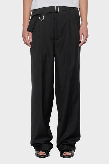 women#@Штани LOOSE SUIT чорні