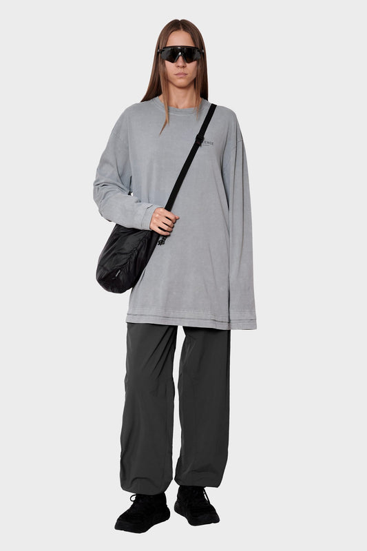 women#@Лонгслів LAYERED сірий, купити онлайн в магазині.