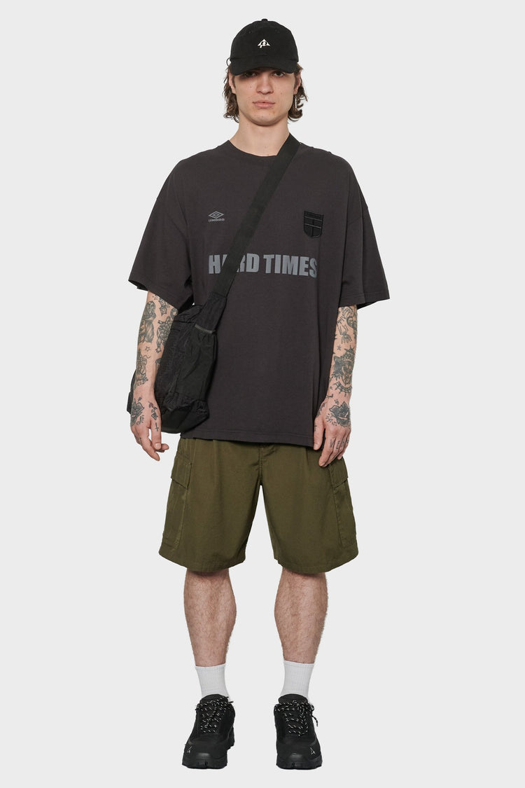 men#@Футболка HARD TIMES чорна