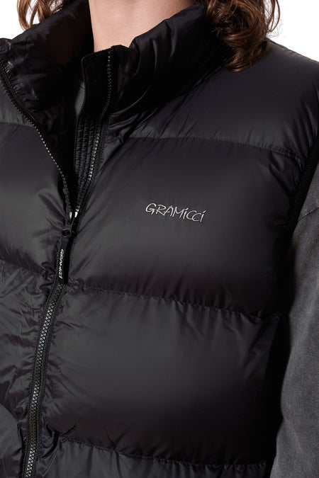 Жилет DOWN PUFFER VEST чорний, купити онлайн в магазині.