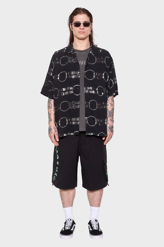 men#@Сорочка STRAPS чорна, купити онлайн в магазині.