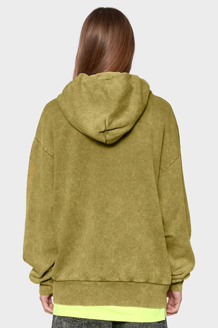 women#@Худі ACID COLUMN оливковий