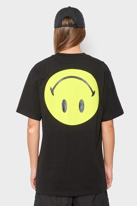women#@Футболка SMILEY GRAND SLAM чорна, купити онлайн в магазині.