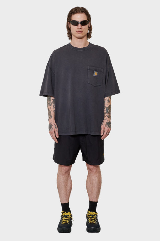 men#@Футболка HUDSON POCKET чорна