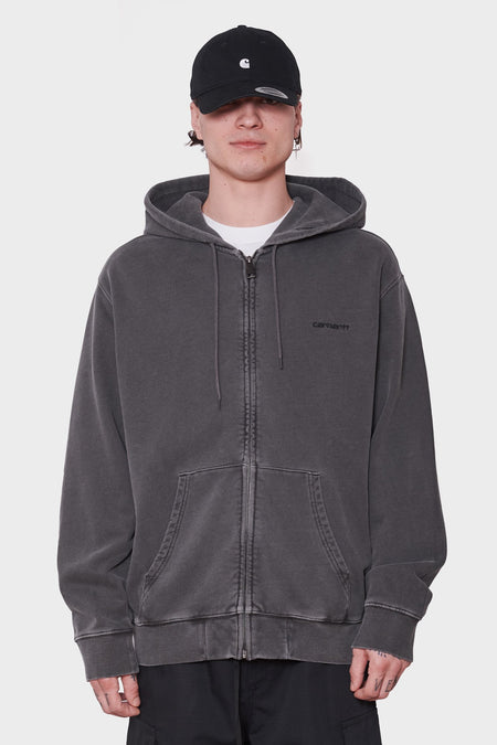 men#@Зіп-худі DUSTER SCRIPT темно-сірий, купити онлайн в магазині.