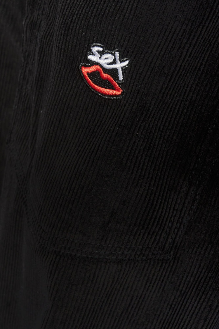 Штани SEX LOGO AOP EMBROIDERED чорні