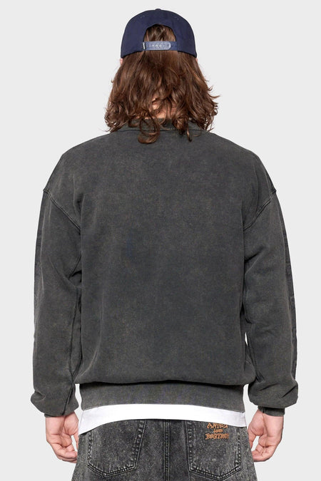 men#@Світшот AGED ANCIENT COLUMN чорний