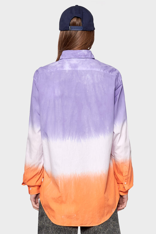 women#@Сорочка DIP DYE POPLIN SHIRT мультикольорова, купити онлайн в магазині.