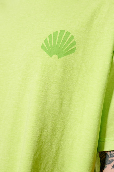 Футболка LOGO GD неоново-зелена, купити онлайн в магазині.