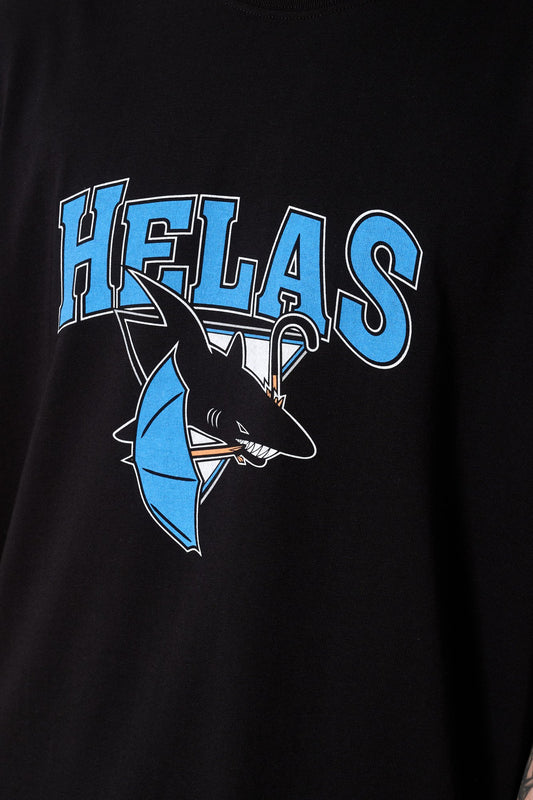 Футболка REQUINS чорна, купити онлайн в магазині.