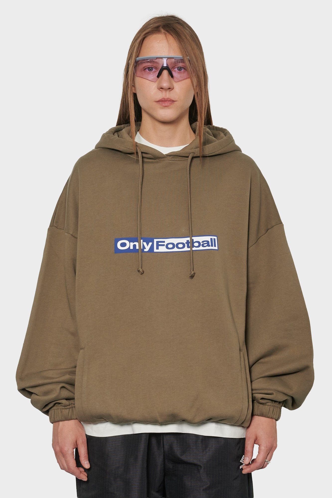 

women#@Худі ONLY FOOTBALL MASK зелений

