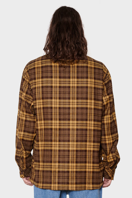 men#@Сорочка FLANER SHIRT коричнева, купити онлайн в магазині.