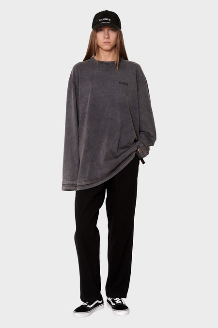 women#@Лонгслів LAYERED графітовий, купити онлайн в магазині.