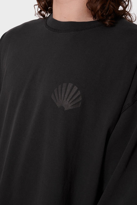 men#@Лонгслів LOGO GARMENT DYE чорний, купити онлайн в магазині.