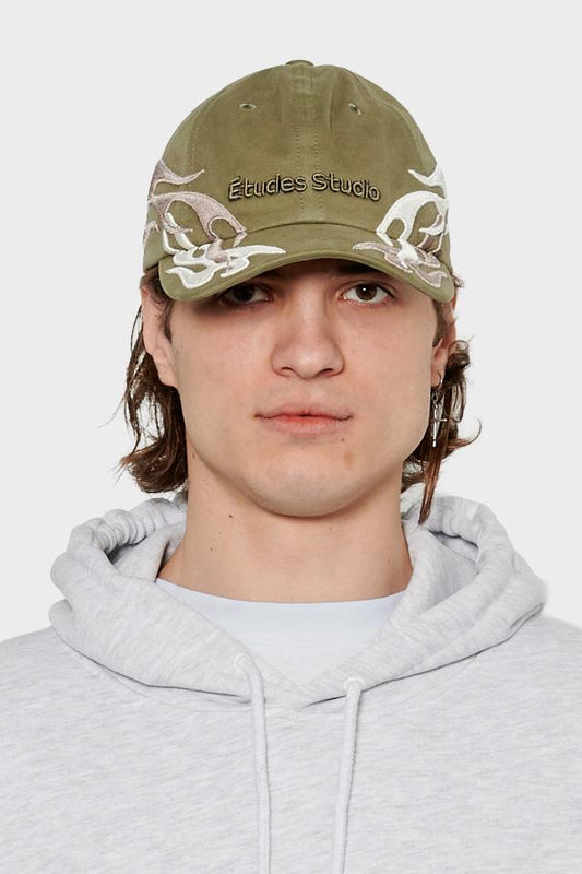 

men#@Кепка FLAMING зелена

