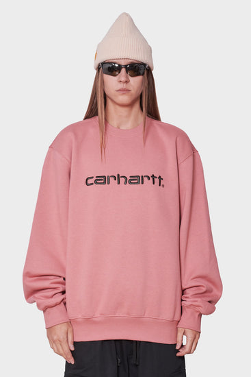 women#@Світшот CARHARTT рожевий