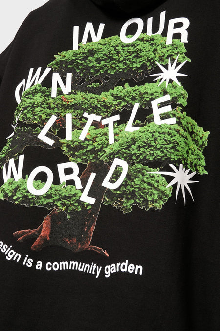 Худі COMMUNITY GARDEN чорний, купити онлайн в магазині.